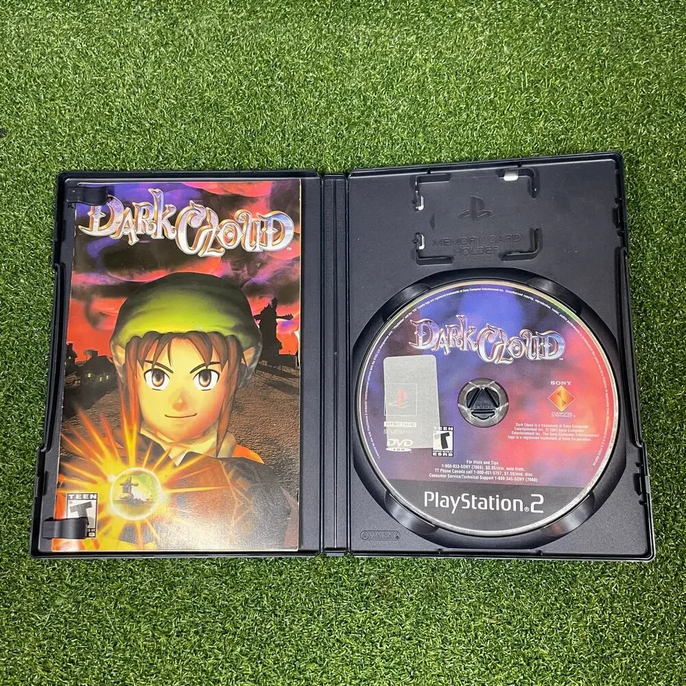Dark Cloud PS2 2001 w/ Manual Sony PlayStation 2